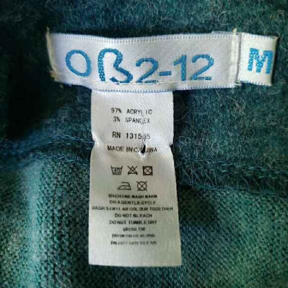 Boho Butterfly Mini Dress Green Felt Like Material Women Size M Looks Very Small - Picture 9 of 12